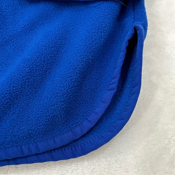 Majestic Baseball Dodgers Blue Poly Tech Fleece Pullover Long Sleeve Shirt MLB - Picture 13 of 13